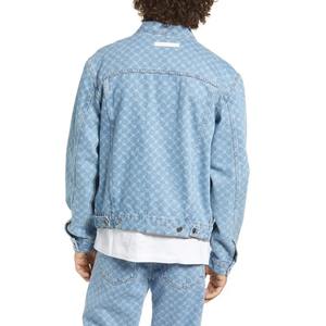 Veste en jean matelassée imperméable de haute qualité 2026, style urbain, unie, délavée, vintage, noire, personnalisable, vente en gros - Product Image 3