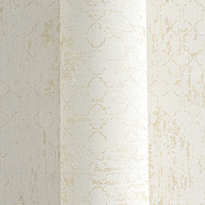 Made Germany European Damask <b>Wallpaper</b> Rolls White Gold Non Woven Vinyl Textile Structure Abrasion-Resistant Light Hotel - Product Image 4