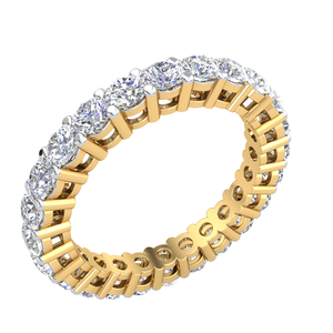 2.43Cts แหวนทอง14K สุดคลาสสิกของผู้หญิงที่สง่างามเทียบกับความชัดเจนของห้องปฏิบัติการเครื่องประดับคลาสสิกสุดหรู - Product Image 1