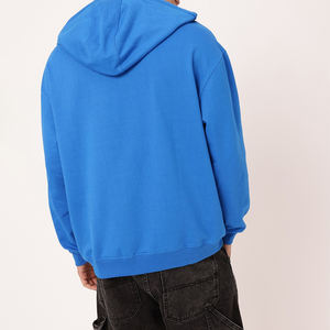 Sweat-shirts pour hommes de haute qualité 100% coton, design élégant sur mesure, logo brodé, couleurs unies, couleurs OEM, respirant, coupe ample - Product Image 6