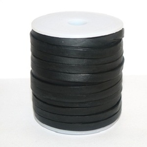 Genuine Flat Leather Laces 5mm 100 Meter Round Pattern Wire Jewelry Findings All Sizes Colors <b>Necklaces</b> Bracelets Jewelry Pieces - Product Image 2