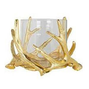 Bocaux à bougies votifs encadrés décoratifs au design minimaliste en or élégant pour la maison et la décoration festive de Noël - Product Image 2