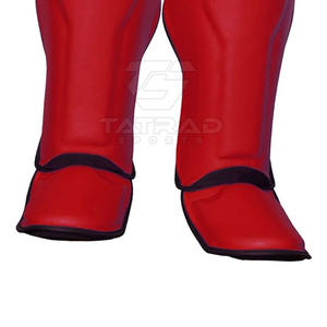 Protector de Espinilla de Cuero de Último Diseño 2026, Calidad Premium, Protección Profesional para MMA, Protector de Empeine TATRAD SPORTS TS-SG-11 - Product Image 5