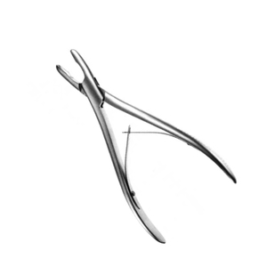 Rongeur crânien manuel en acier de 20 cm à action simple pour la neurochirurgie – Instruments médicaux en gros - Product Image 4