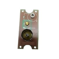 Module de sortie TV satellite coaxial femelle PCBA avec plaque frontale UK/EU pour applications TV et satellite