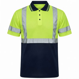 Chemises polo de travail industrielles pour hommes, en coton durable, respirantes, coupe-vent, confortables, unisexes, haute visibilité, numériques - Product Image 1