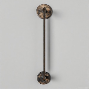 Manija de agarre de giro Noble, manija de puerta de latón Premium para puertas interiores y exteriores, herrajes de tirador de diseñador de lujo - Product Image 5