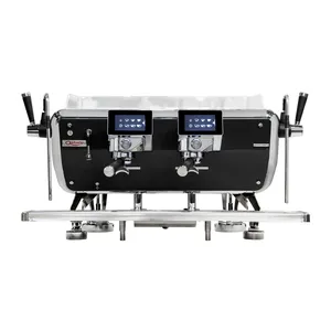 Máquina de Espresso Comercial Económica de Calidad, 2-3 Grupos, Acero Inoxidable, Semiautomática, Manual/Eléctrica, UE/EE. UU. - Product Image 4