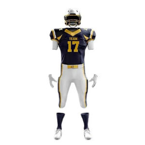 Uniformes de football américain de meilleure qualité avec logo personnalisé Service OEM Vêtements de sport Maillot à manches courtes Caractéristique respirante - Product Image 2