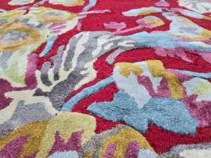 พรมปูพื้นขนสัตว์8x10ฟุต, พรมปูพื้นสไตล์ร่วมสมัยแบบตะวันออกปรับแต่งได้พรมดีไซน์วงกลมมีให้เลือกขนาดใหม่ - Product Image 4