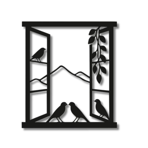 Creative Iron Bird Metal Decorations Modern Home Vintage Decor Unique <b>Wall</b> and <b>Table</b> Art Decorative Home Accessories - Product Image 1