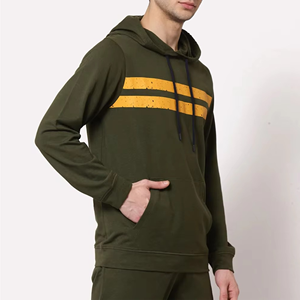Pull à capuche pour hommes Sweat-shirt élégant Streetwear Tenue à la mode Haut à capuche confortable et chaud Tenue décontractée douce - Product Image 6