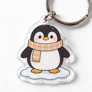 Custom Logo Keychain Cartoon Anime Design Acrylic Keychain