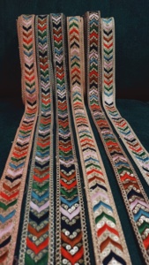 ลูกไม้ปักลายดอกไม้หลากสีสำหรับชุดเจ้าสาวงานหัตถกรรมแบบทำมือลูกไม้แฟชั่นกูตูร์ - Product Image 5