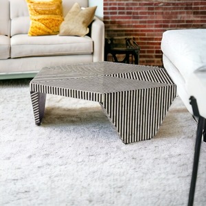 Mesa de Centro con Incrustaciones de Hueso, Muebles Hechos a Mano de Calidad de Exportación al Por Mayor - Product Image 2