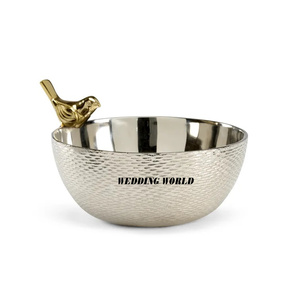 Bol à chocolat en aluminium plaqué or Bol à chocolat artisanal de qualité supérieure Bol à chocolat design le plus vendu - Product Image 2
