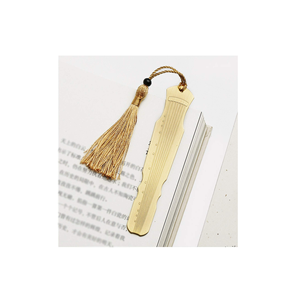 Brass Bookmark Manufacturer Bookmark Different Colors Custom Design Gold Brass Bookmark Best Selling Product - Product Image 3