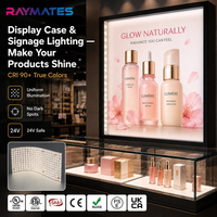 Lámina de Luz LED RAYMATES, Panel de Luz LED Flexible Cortable, Color Blanco, 24V, Panel LED Inteligente Flexible para Debajo de la Piedra