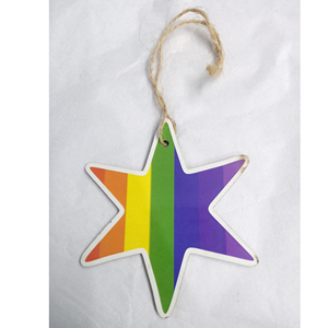 <b>Wooden</b> <b>Heart</b> Decoration in Christmas Tree Ornaments Hanging Decor Xmas Ornaments Crafts - Product Image 5