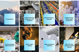 Purificateur d'air industriel Dr.Air FLIX ECO-8000 ESP, 8000 m³/h, haute performance pour les usines industrielles - Product Image 6