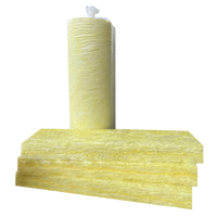 Panel de Lana de Vidrio Aislante Resistente al Fuego R5, Estándar AS/NZS 1530.3 para el Mercado Australiano, Color Amarillo