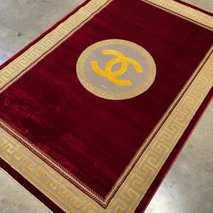 Alfombras Turcas Modernas de Polipropileno Tejidas a Máquina, Alfombras de Yute de Alta Calidad Resistentes a las Manchas, de Pelo Alto, Abstractas, para Dormitorio y Hogar - Product Image 1