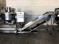 Ligne de production de popcorn entièrement automatique avec machine à faire du popcorn industrielle professionnelle