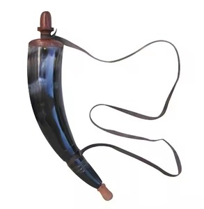 Soporte para Beber de Cuerno de Buey Auténtico de Alta Calidad, Artesanía Natural para Cerveza, Artículos Tallados en Cuerno Pulido - Product Image 3