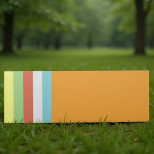 Tarjetas de moderación Soennecken, papel reciclado 100%, 20.5 x 9.5 cm, 130 g/m², colores surtidos, 250 unidades/paquete, material educativo - Product Image 3