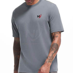 Meilleure vente T-shirt en coton personnalisé de plus de taille pour les hommes dernier style T-shirts de plus de taille à vendre - Product Image 1