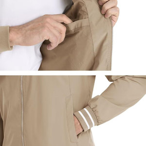 New Arrival Stylish <b>Men's</b> Custom Size Bomber <b>Jacket</b> High Quality Sublimation Winter Warm <b>Long</b> Sleeve Hooded Collar Adults - Product Image 4