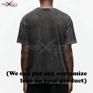 เสื้อยืดแนวสตรีทฮิปฮอปของผู้ชายเสื้อสไตล์วินเทจไซส์พิเศษเสื้อยืดผ้าฝ้าย100% - Product Image 3