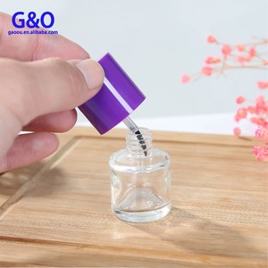 Échantillon gratuit usine personnalisé 10ml bouteille carrée vide bouteille de vernis à ongles emballage <span class=keywords><strong>Neil</strong></span> Polish bouteille en verre avec brosse - Product Image 2
