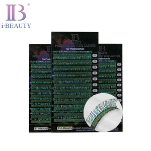 I-BEAUTY Extension de cils-ib Metallic Glitter Lash (Vert) Corée du Sud cils individuels Cils de haute qualité - Product Image 1