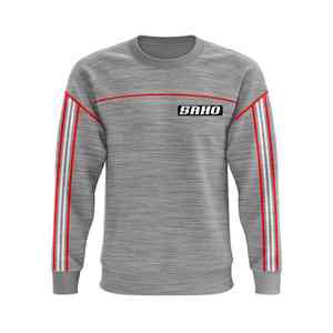 Fabricante de cuello redondo GAA con sede en Pakistán, sudaderas de entrenamiento transpirables de ajuste personalizado para jugadores, técnicas impresas - Product Image 4