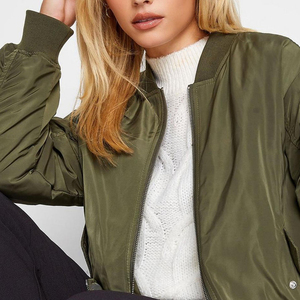 Most Popular Products Custom Satin <b>Jacket</b> For Women Top Trending High Quality Satin Varsity <b>Jacket</b> with Custom Logo - Product Image 6
