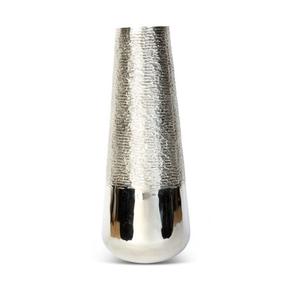 Vase à fleurs de luxe plaqué argent pour chambre à coucher, design de différentes formes, Vases en métal pour la décoration du salon à bas prix - Product Image 4