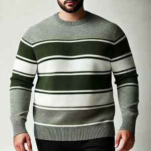 Pulls pour hommes de grande taille confortables et respirants à séchage rapide avec logo frontal solide de conception personnalisée pour l'hiver - Product Image 4