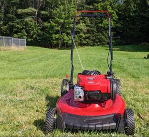 เครื่องตัดหญ้าแบบเข็น TroyBilt TB110 ที่เชื่อถือได้ พร้อมระบบตัดแบบ Tri Action และระบบปรับระดับความสูงของแท่นตัดแบบคันโยกคู่ - Product Image 5