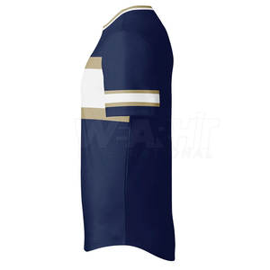 Genuino último diseño juvenil béisbol Jersey Color sólido ajuste cómodo precio al por mayor equipo personalizado ropa deportiva Stock 2025 estilo - Product Image 4