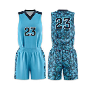 Uniformes de Baloncesto Personalizados para Clubes y Ligas, Reversibles, con Pantalones Cortos, Camisetas de Baloncesto de Doble Capa con Estampado, Unisex, para Adultos y Jóvenes - Product Image 1