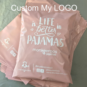Custom Logo Poly Mailing <b>Bags</b> Waterproof <b>Plastic</b> Courier <b>Bags</b> Wig Clothing <b>Packaging</b> Shipping <b>Bags</b> Wholesale - Product Image 3