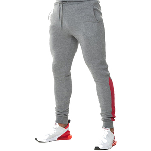 Vente en gros de jeans coupe ajustée décontractés pour hommes, pantalons en toile teintés dans la plaine, avec impression classique personnalisée, prêts à être expédiés - Product Image 4