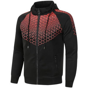 100% estampado personalizado Jogging chándal transpirable con capucha pantalones de chándal conjunto hombres mujeres Unisex ropa deportiva de invierno sublimación - Product Image 2