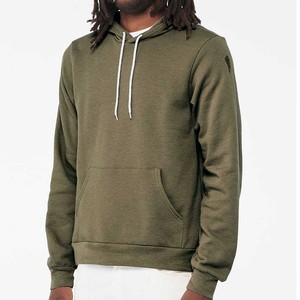 Sweats à capuche oversize à épaules tombantes pour hommes, 100% coton, avec impression numérique et design uni - Product Image 4