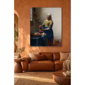 Fida Vermeer La demoiselle au lait, impression sur toile - Product Image 5