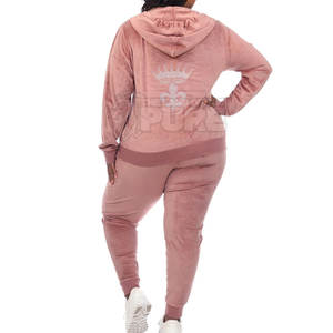 Dernier design de vêtements de jogging, nouvelle arrivée, survêtement pour femmes avec strass, vêtements de rue, survêtement pour femmes avec strass, best-seller - Product Image 3