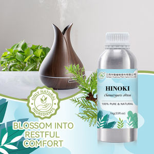 Huile essentielle de bois d'Hinoki biologique pour diffuseur | Huile de cyprès japonais 1kg-Extrait de plante 100 Pure Nautral Chamaecyparis Obtusa - Product Image 3