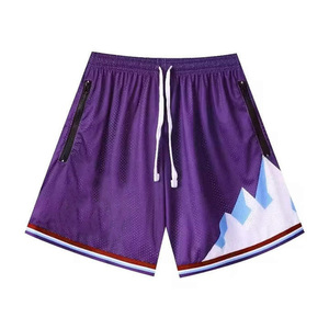 Prince Industry vente directe d'usine short de basket-ball en maille cousu sur mesure pour hommes High Street Style Full Sublimation Casual - Product Image 6