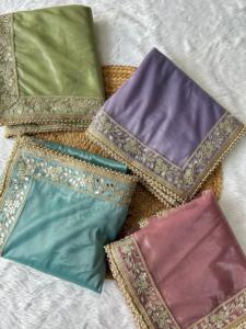 La mayoría de las ventas de diseñador exclusivo indio elegante tejido plateado seda Saree blusa elegante última moda étnica Sari étnico - Product Image 4